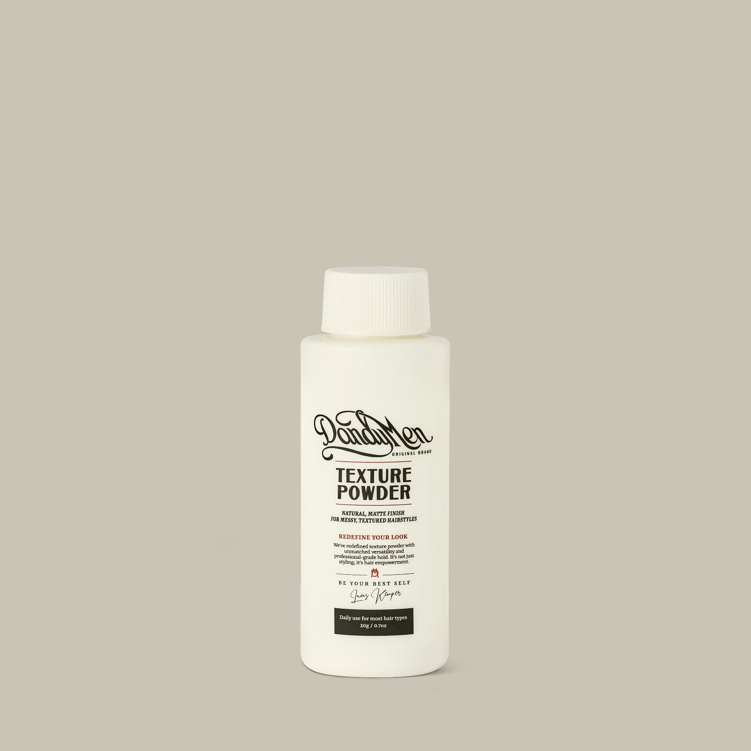 Texture Powder | Lightweight Volume & Matte Finish for Men's Hair