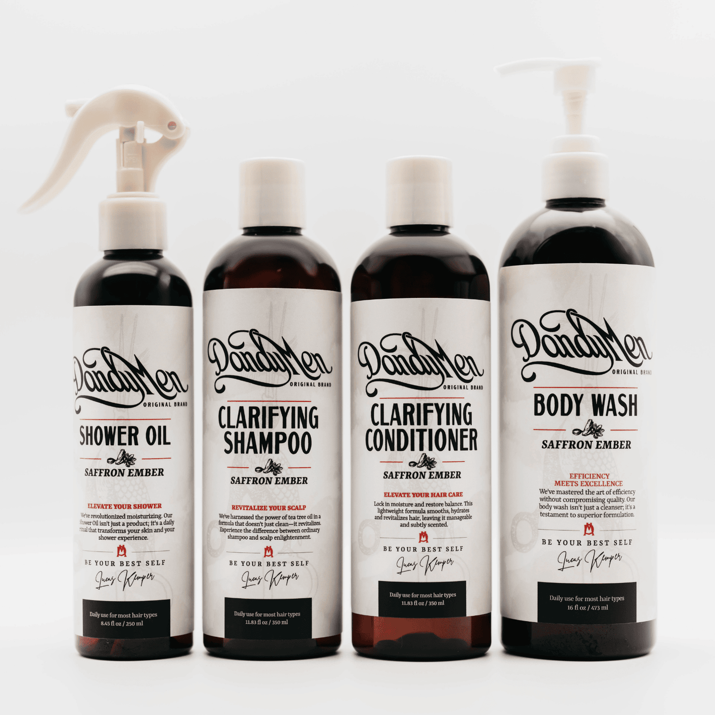 Refresh & Revitalize Shower Set - Saffron Ember
