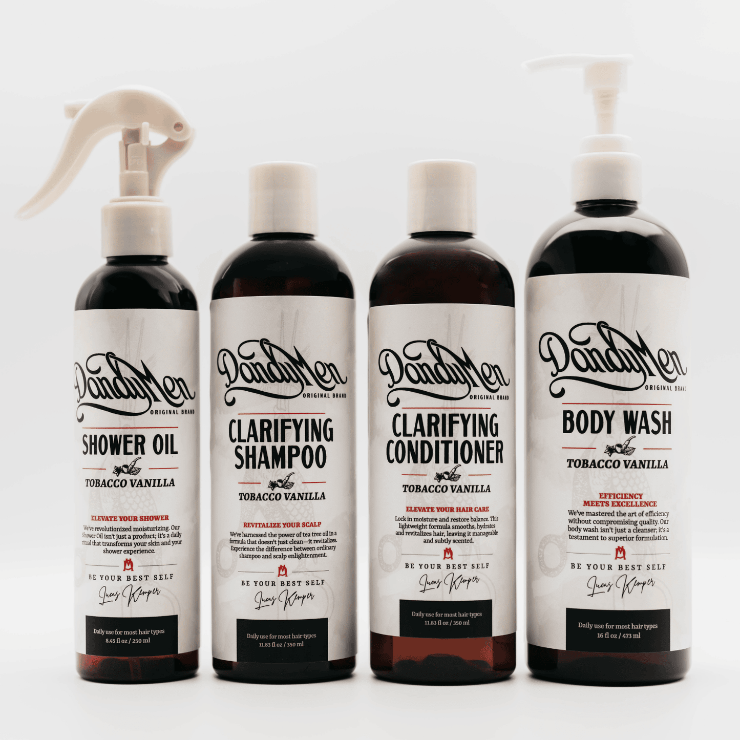 Refresh & Revitalize Shower Kit - Tobacco Vanilla