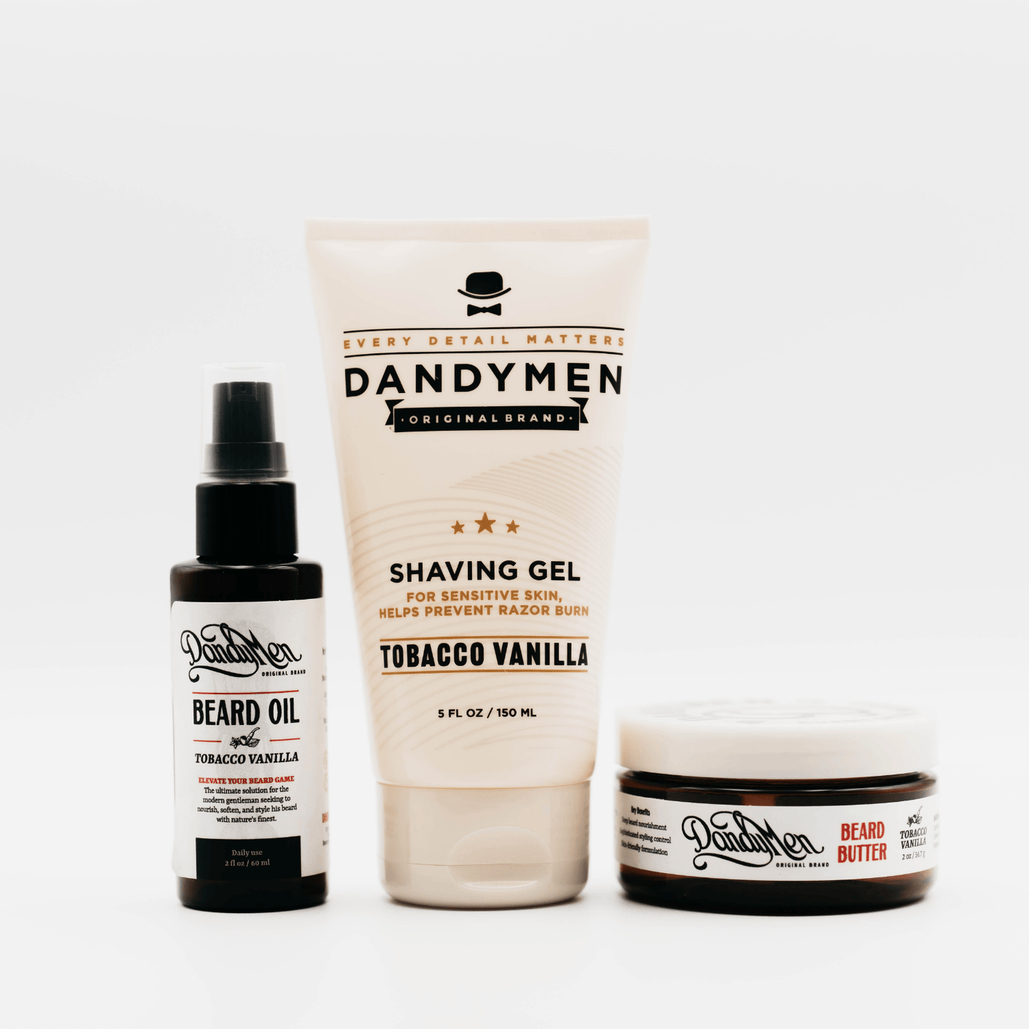 Beard Grooming Kit - Tobacco Vanilla