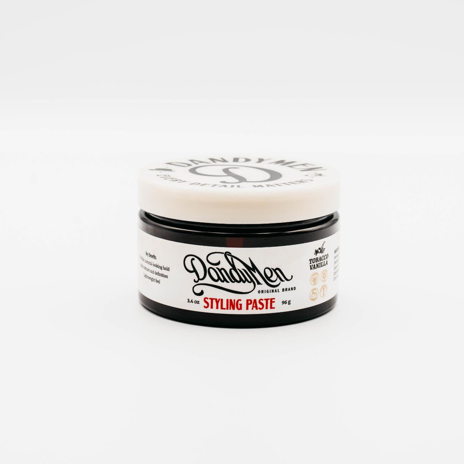 Styling Paste | Medium Hold & Natural Shine for Flexible Control ...