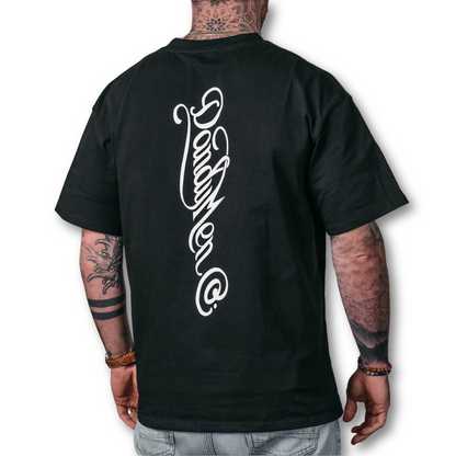 DM Oversized Tee Black Back