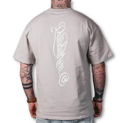DM Oversized Tee Back Stone