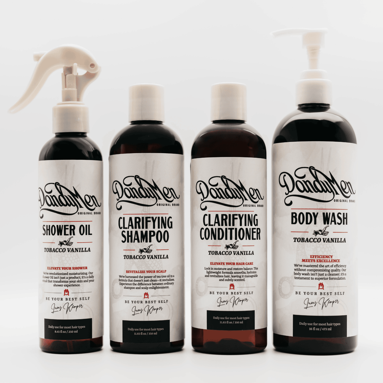 Refresh & Revitalize Shower Set - Tobacco Vanilla