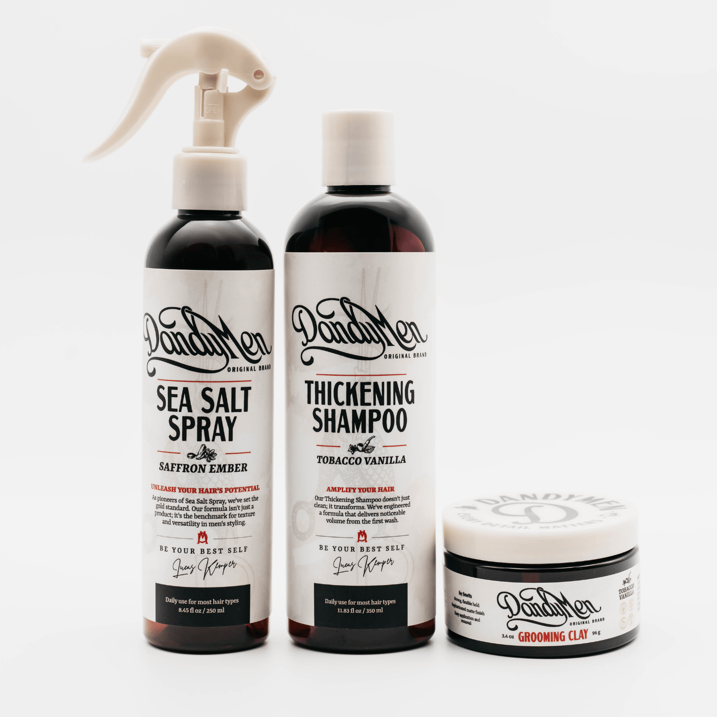 Full Volume Hair Set - Tobacco Vanilla