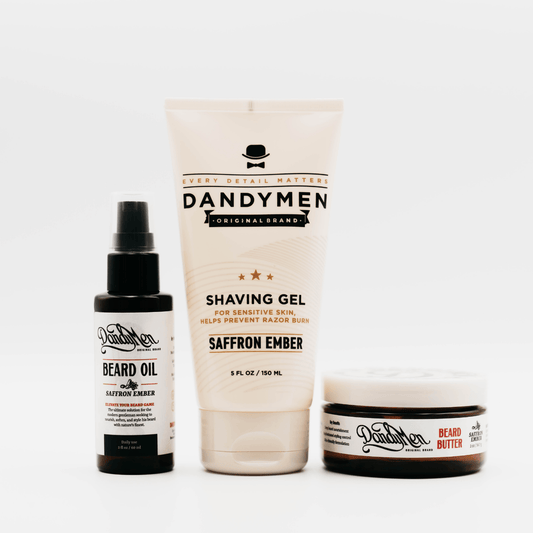 Beard Grooming Set - Saffron Ember