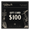 $100.00