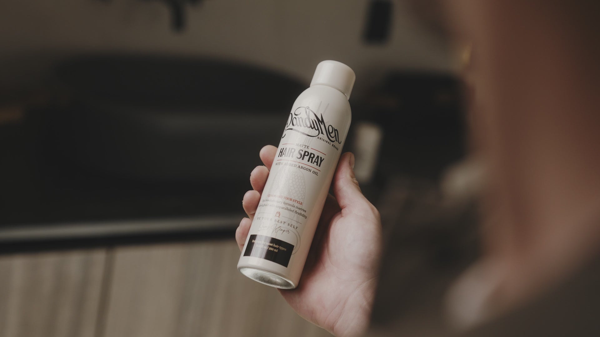 Matte Hair Spray | Strong Hold & Shine-Free Finish – DandyMen Co.